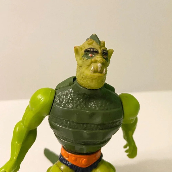 Vintage 1983 MOTU Whiplash Masters Of The Universe  He Man Torn Cape - Picture 4 of 16